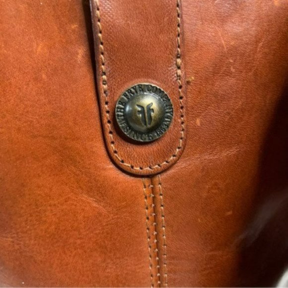 Frye  Melissa Button Leather Calf High Riding Boots - Picture 11 of 13
